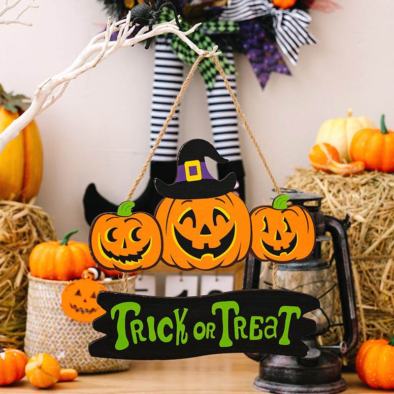 HALLOWEEN TRICK OR TREAT Hanging Widget - Fashions Envy