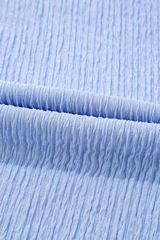 Ruched Side Bodycon Mini Dress - Textured Tank Style