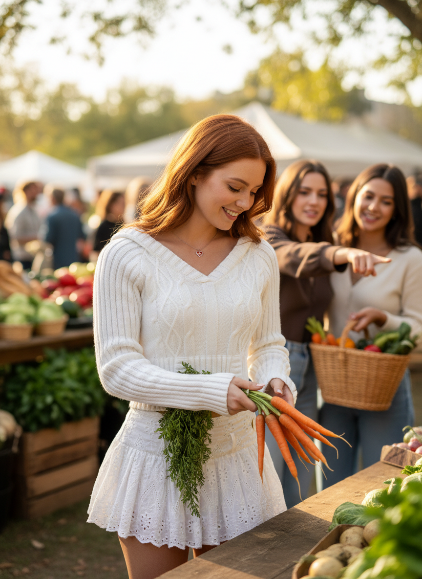 Cable-Knit Long Sleeve Hooded Sweater Lifestyle Image 3