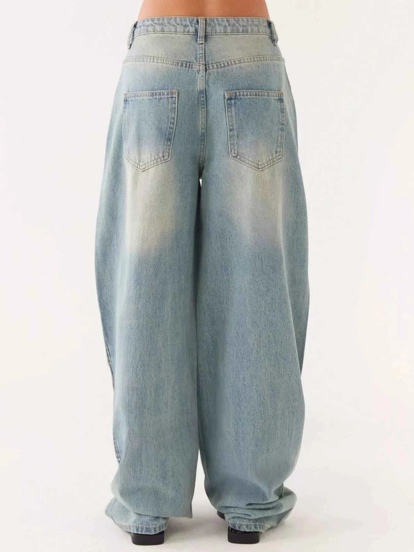 Button Up Denim Jacket and Jeans Set