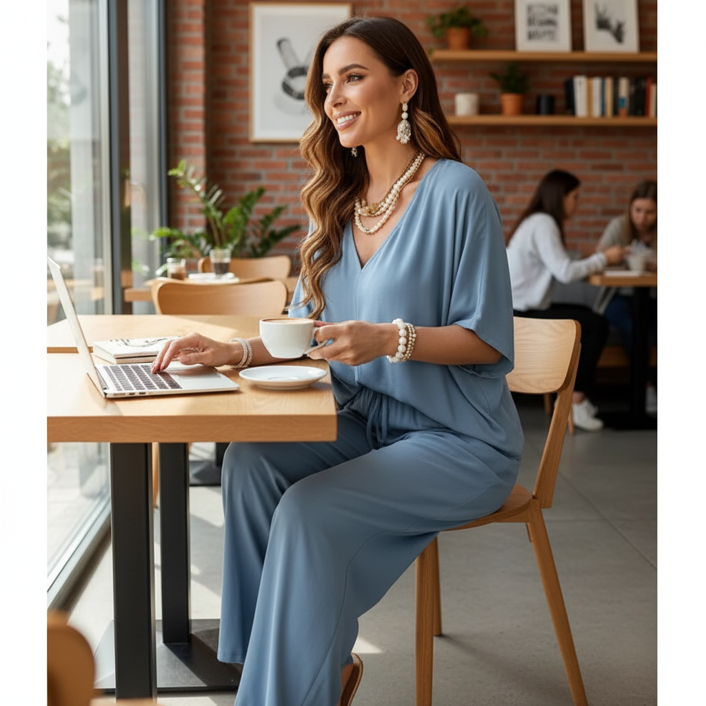 Coffee Shop - Blue