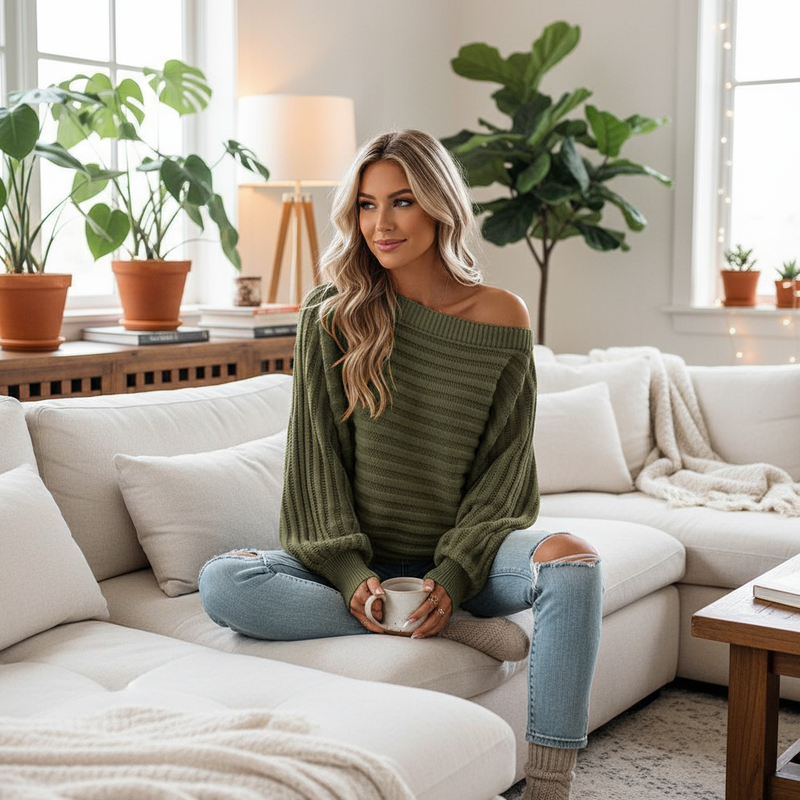 Cozy Home - Olive Green