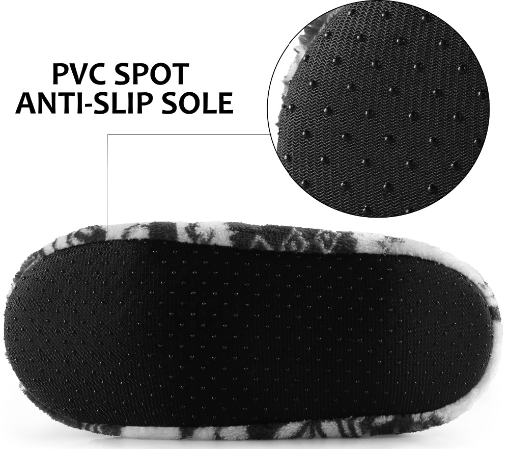 Christmas Elk Slippers - Warm Plush House Shoes