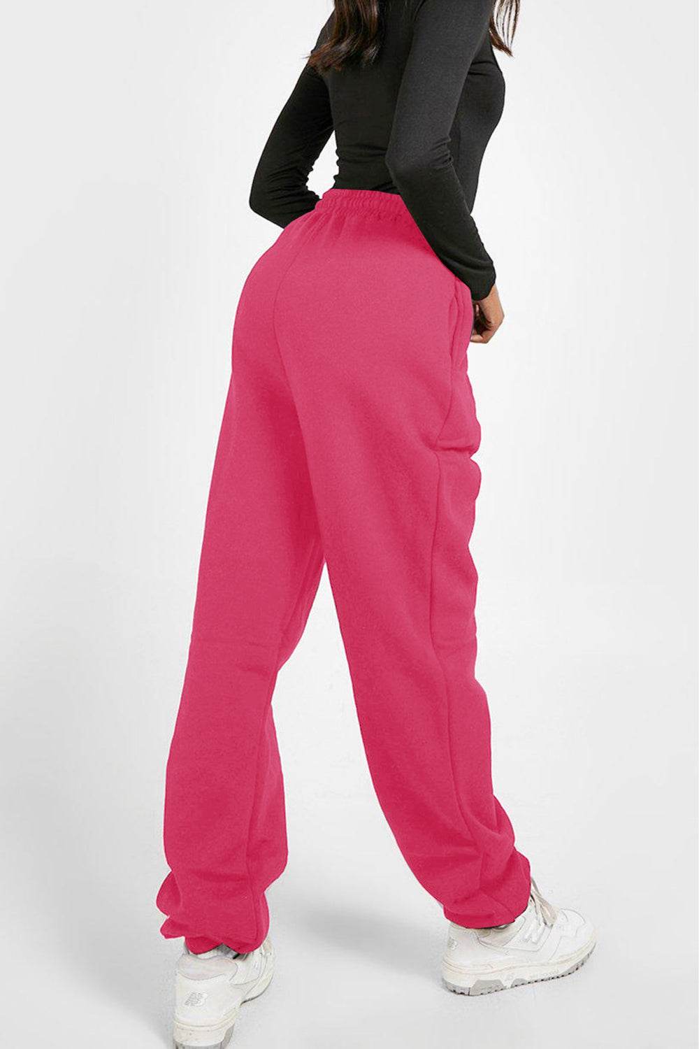 Simply Love Simply Love Full Size Drawstring DAY YOU DESERVE Graphic Long Sweatpants - Fashions Envy