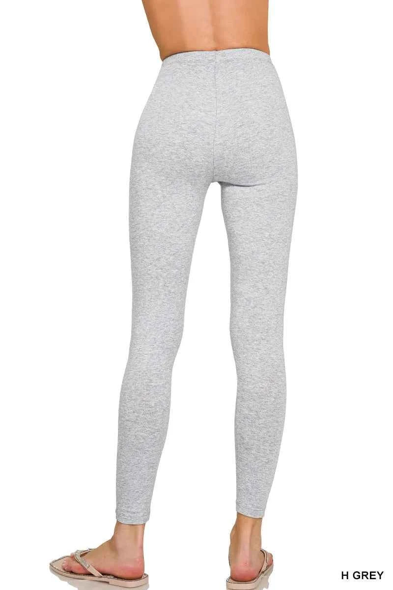 Zenana Premium Leggings - Cotton Full Length Activewear