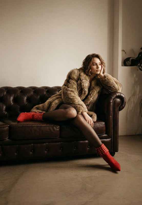 Kolara Studded Foldover Boots