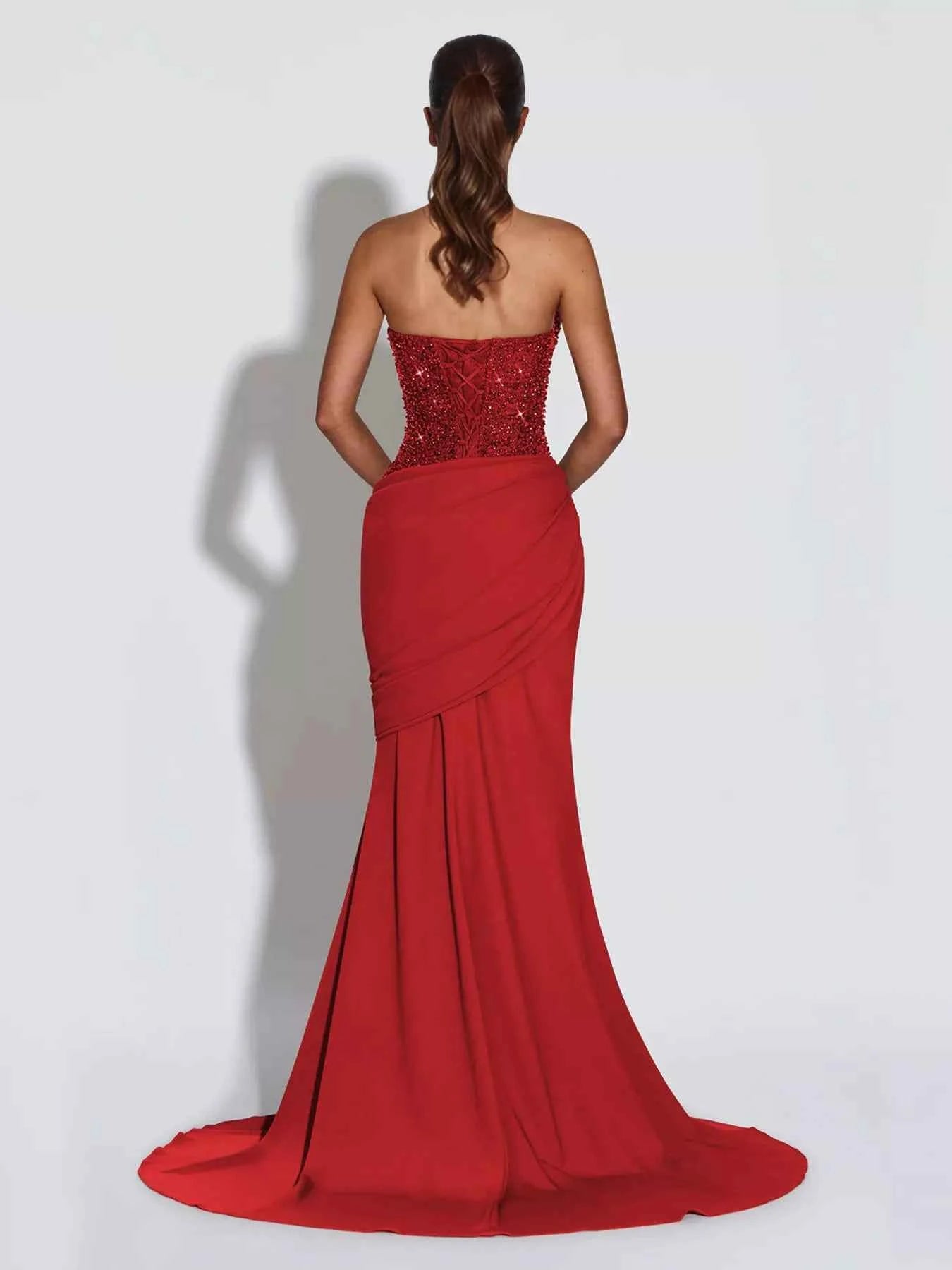 Sequin Halter Neck Maxi Dress