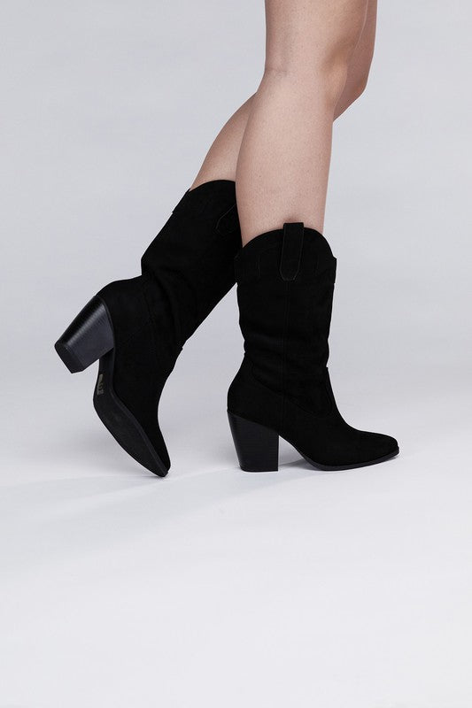 Effortless Chic Akito Knee High Heel Boots
