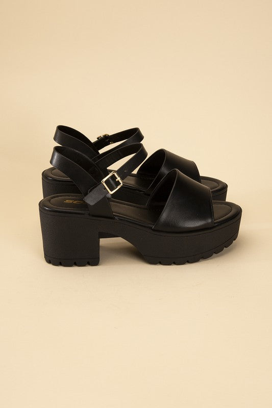Ankle Strap Platform 2.8" Heel Sandals