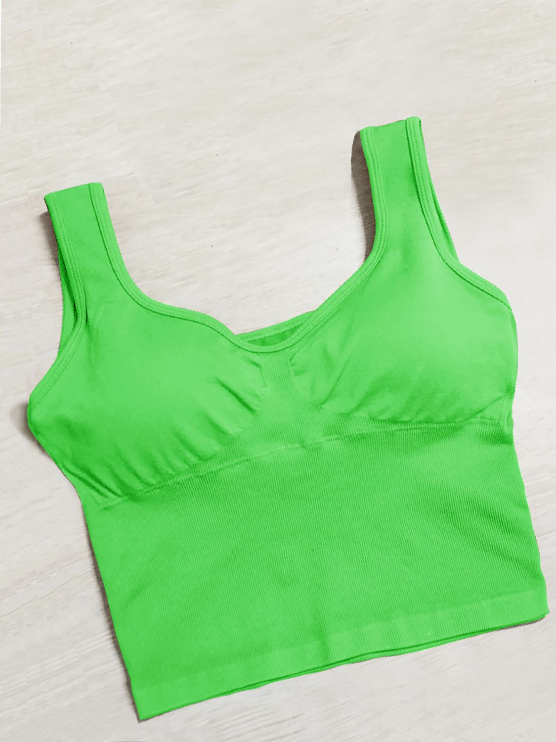 Wide Strap Active Tank - Fashions Envy