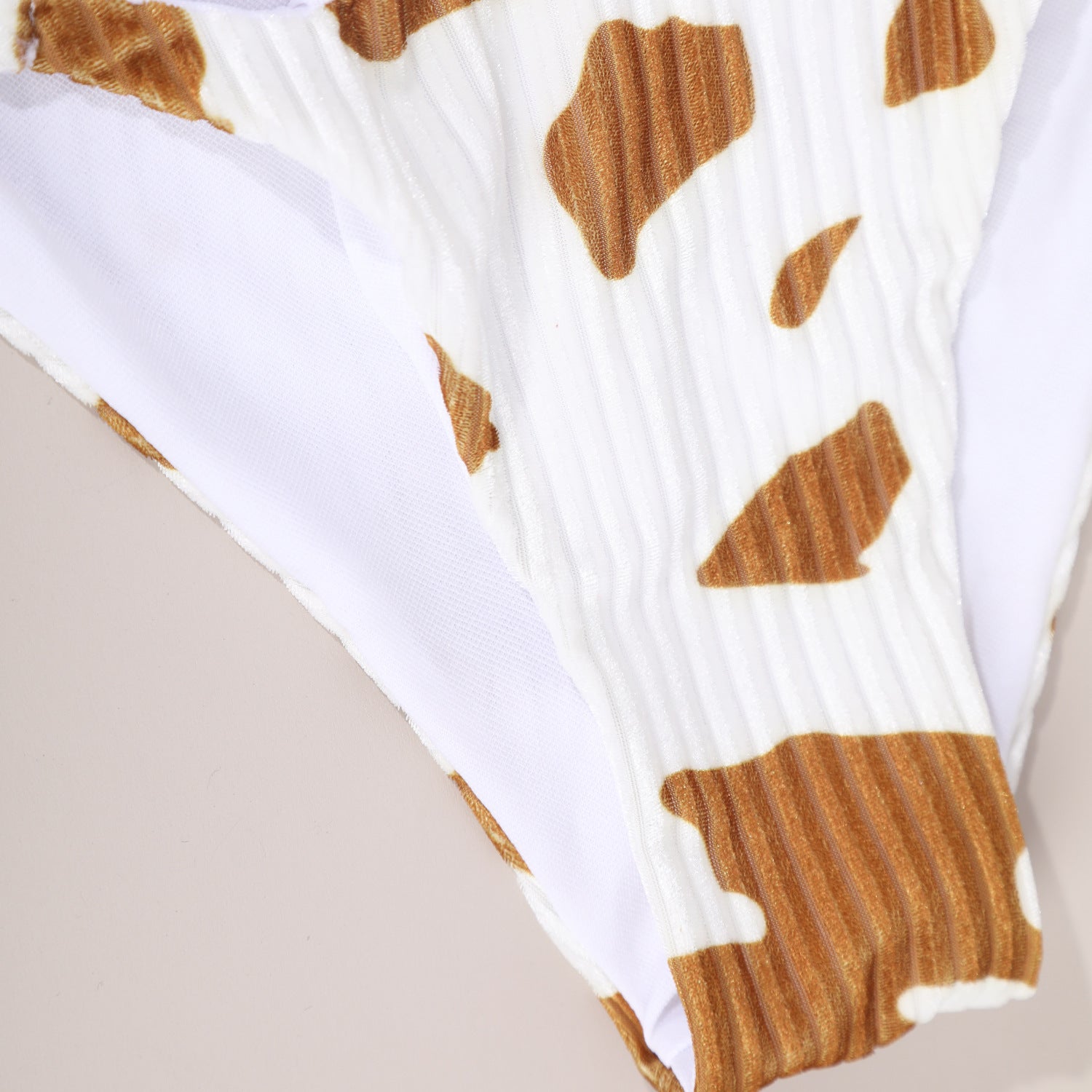 Cow Print Swimsuit - Bold Animal Pattern Style