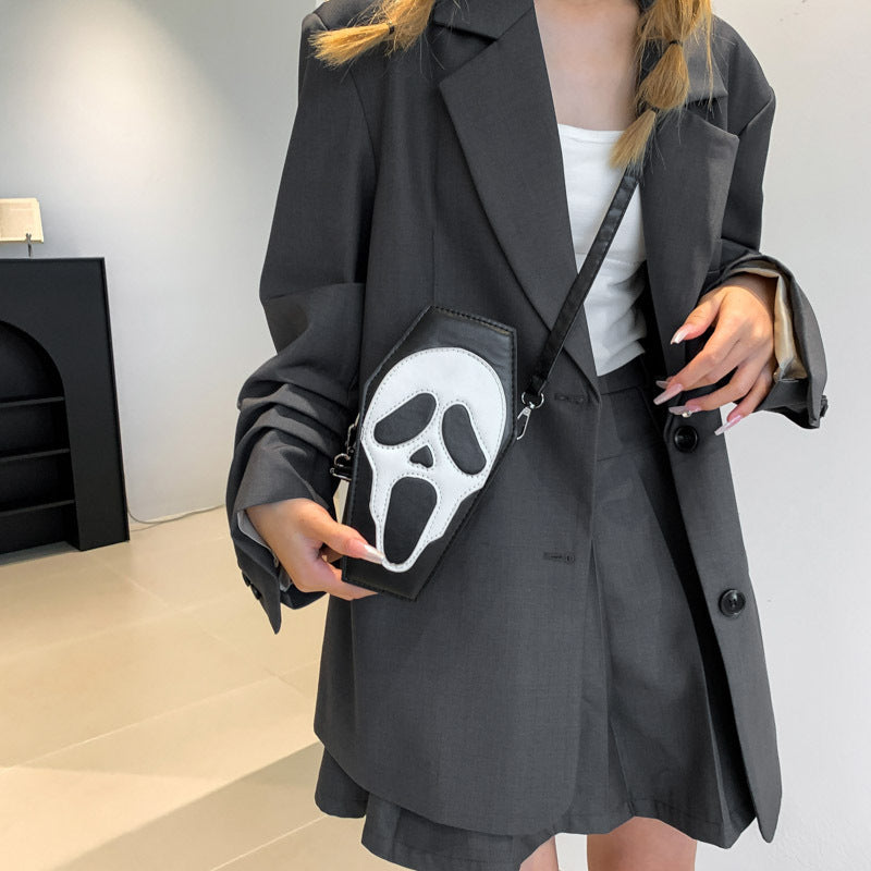 Coffin Bag - Gothic Halloween Crossbody Purse