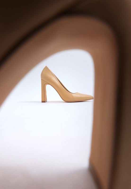 Shacarri Faux Leather Pumps