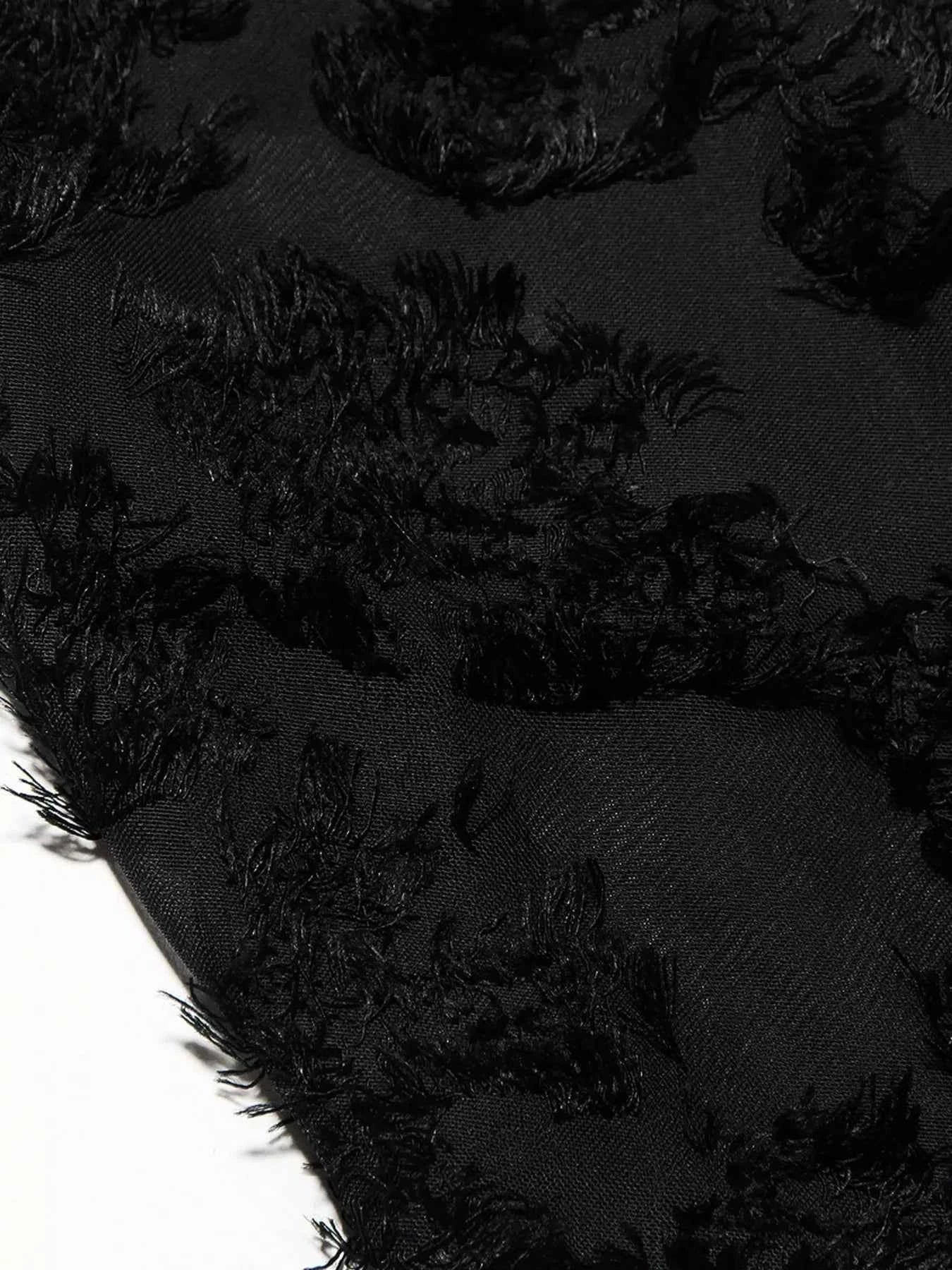 Black Maxi Dress - Lace Spaghetti Strap Gown