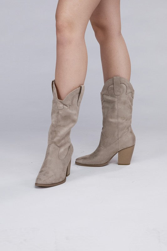 Effortless Chic Akito Knee High Heel Boots