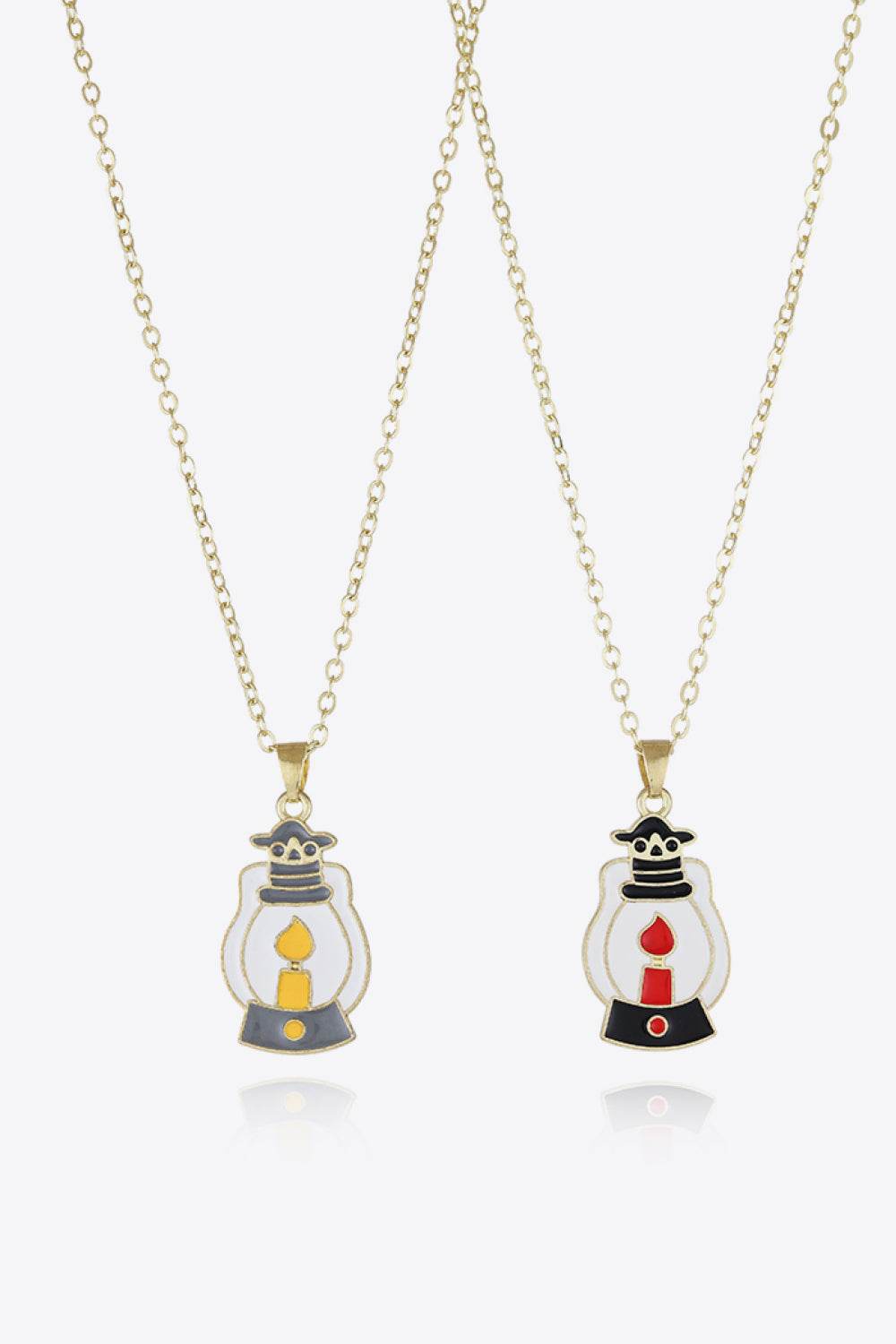 Two-Piece Halloween Theme Necklace Set - Fashions Envy
