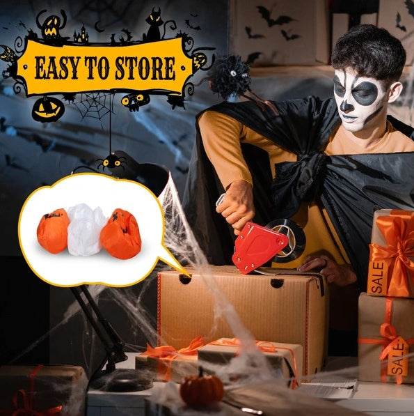 Halloween Ghost Spider Pumpkin Inflatable - 11.8 FT Outdoor Decoration - Fashions Envy