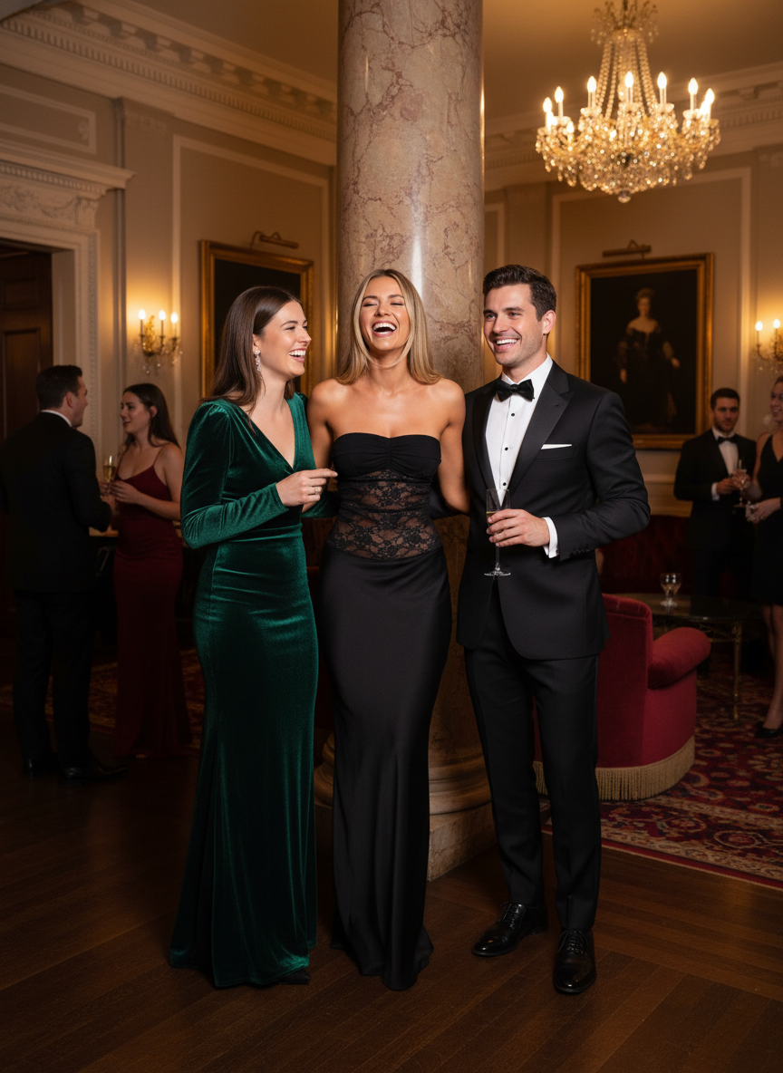 Lace Corset Maxi Dress - Sheer Elegant Evening Gown - Fashions Envy