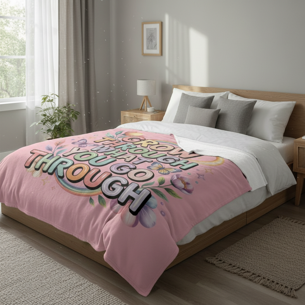 Inspirational Blanket Cozy Bedroom