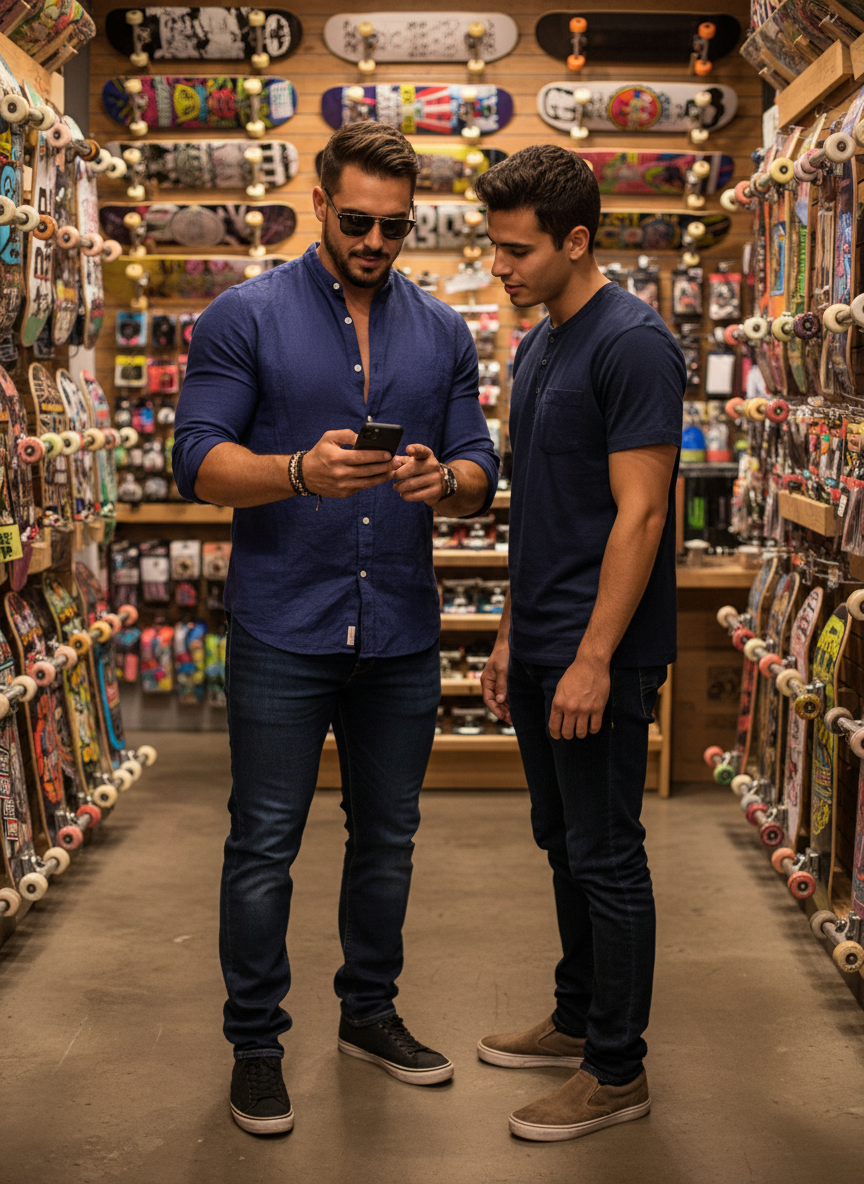 Casual Button-Down Shirt Men - Classic Fit Cotton - Fashions Envy