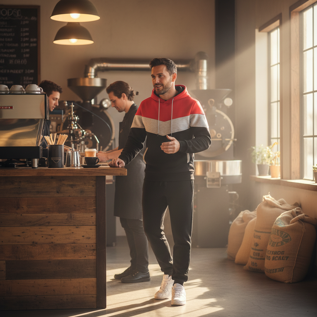 Men's Tracksuit Coffee Roastery