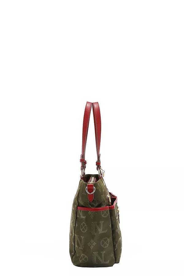 Nicole Lee USA Multi-Compartment Convertible Tote Bag - Designer Handbag - Fashions Envy