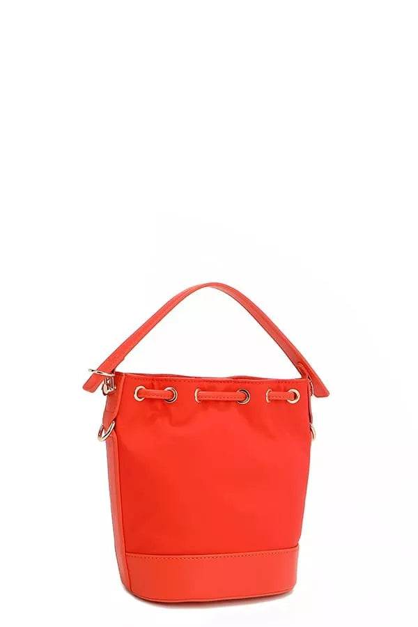 Nicole Lee USA Color Patch Bucket Bag - Designer Crossbody Bag - Fashions Envy