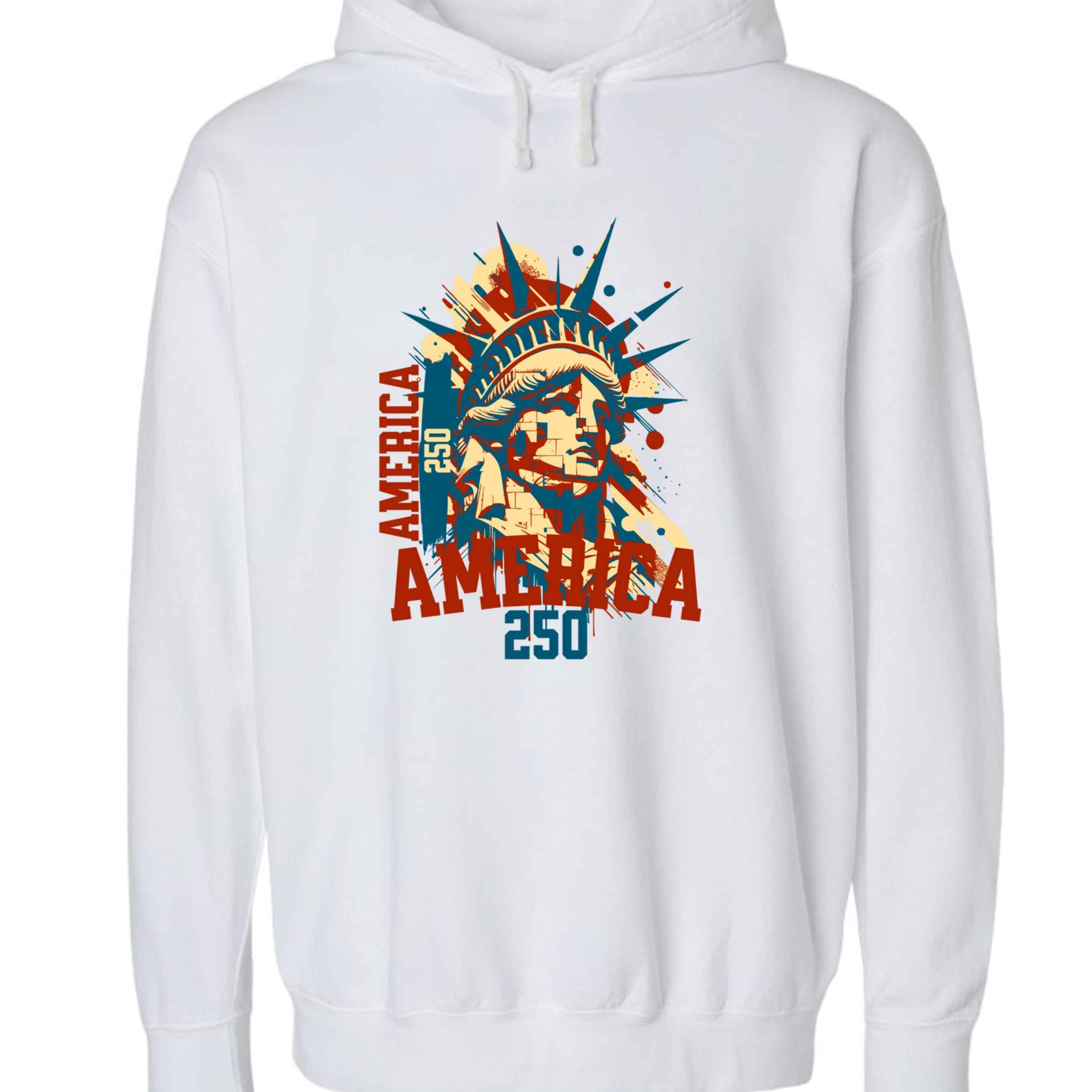 Comfort Colors America 250 - Statue of Liberty Hoodie