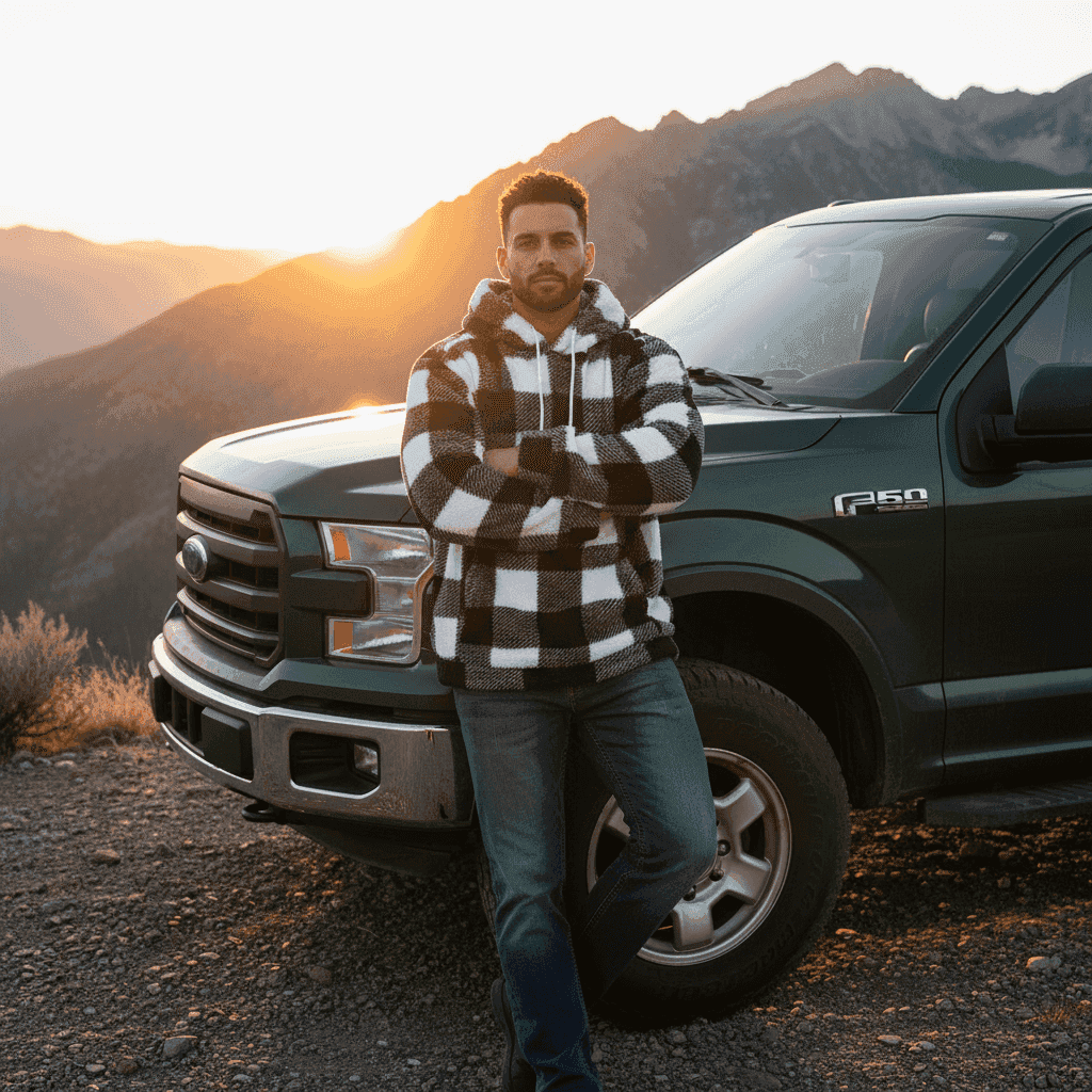 Buffalo Plaid Sherpa Hoodie - Cozy Fleece Pullover - Fashions Envy