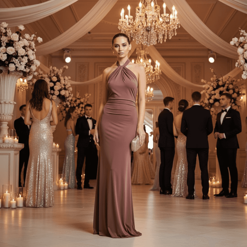 Prom Night - Dusty Rose