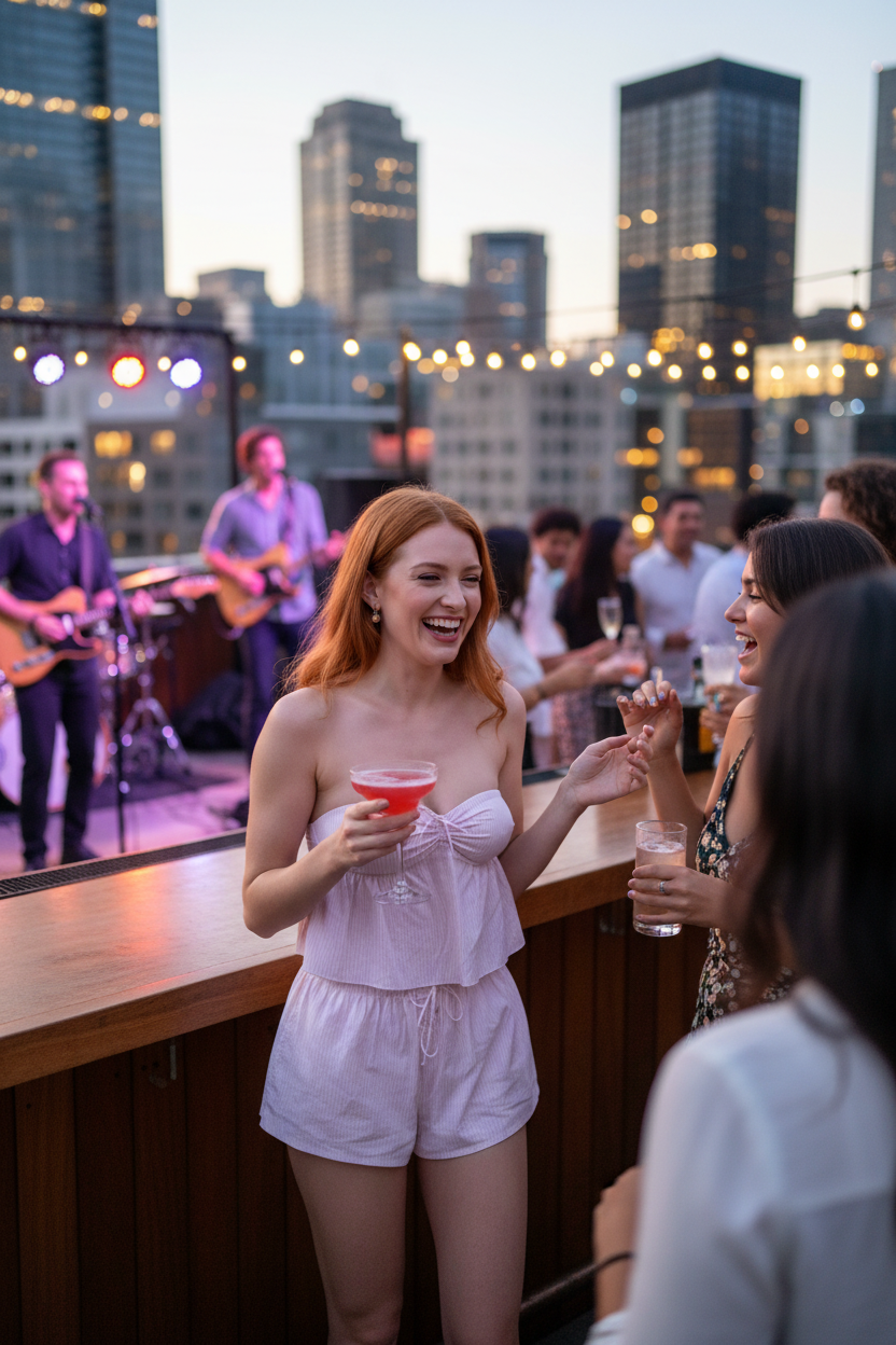 Rooftop Bar Live Music