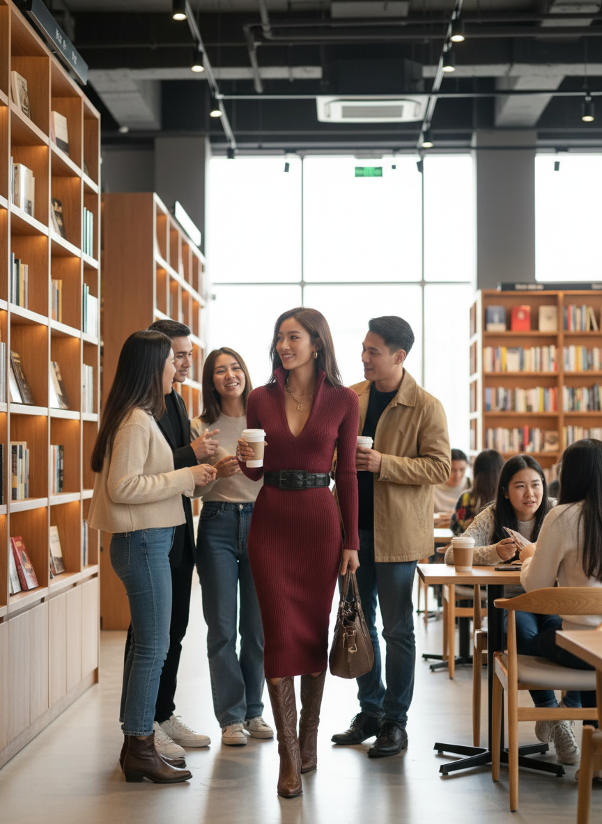 Sweater Dress Lifestyle Image