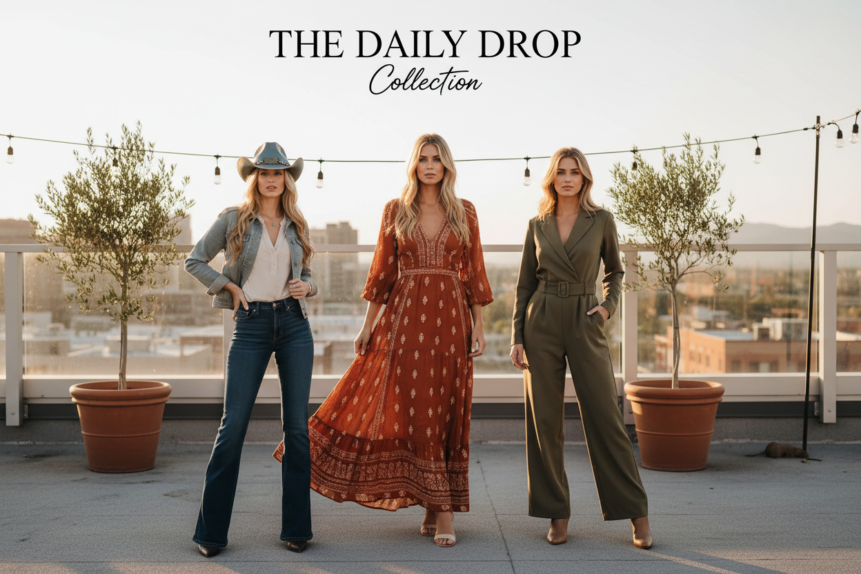 The Daily Drop Collection Banner - Three Styles