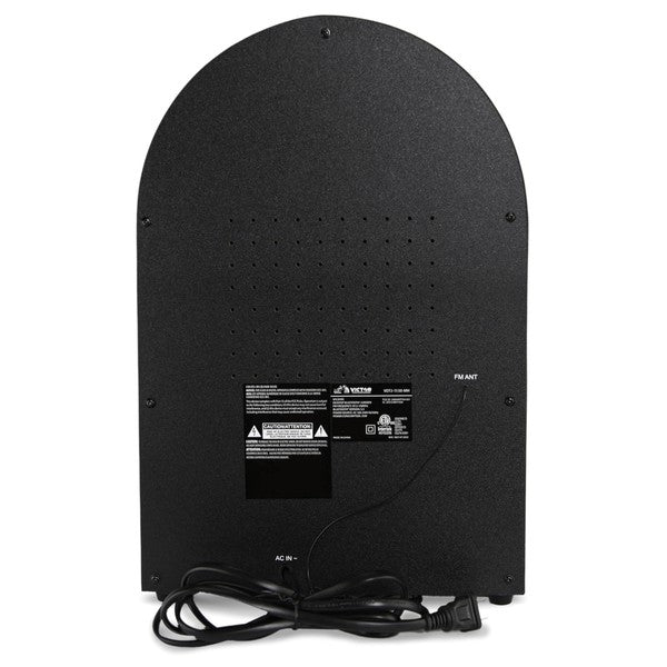 Back view of Victor Broadway II Desktop CD Jukebox showing power cable and ventilation holes