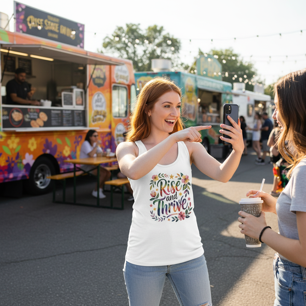 White Tank Top Food Truck Festival