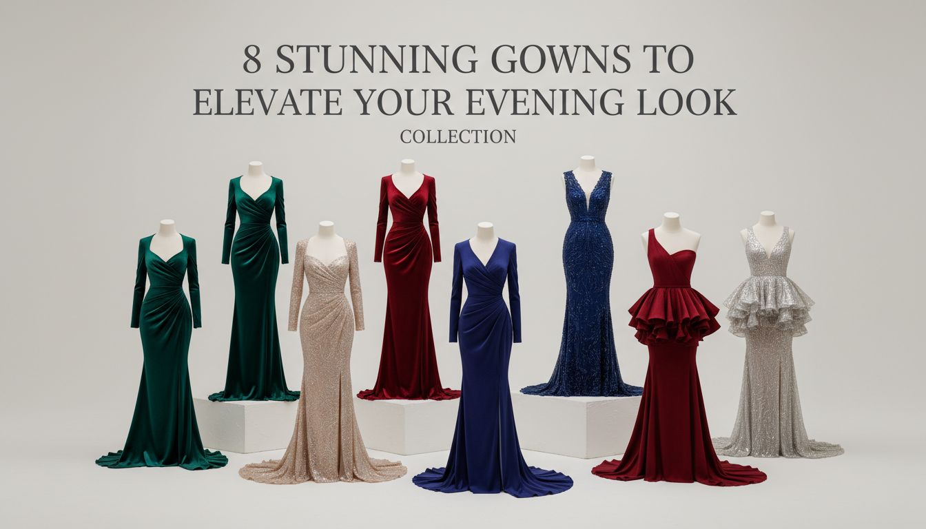 8 Stunning Gowns to Elevate Your Evening Look