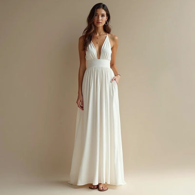 Halter Neck Maxi Dress - Halter Neck Maxi Dress: Flattering Styles for Every Figure