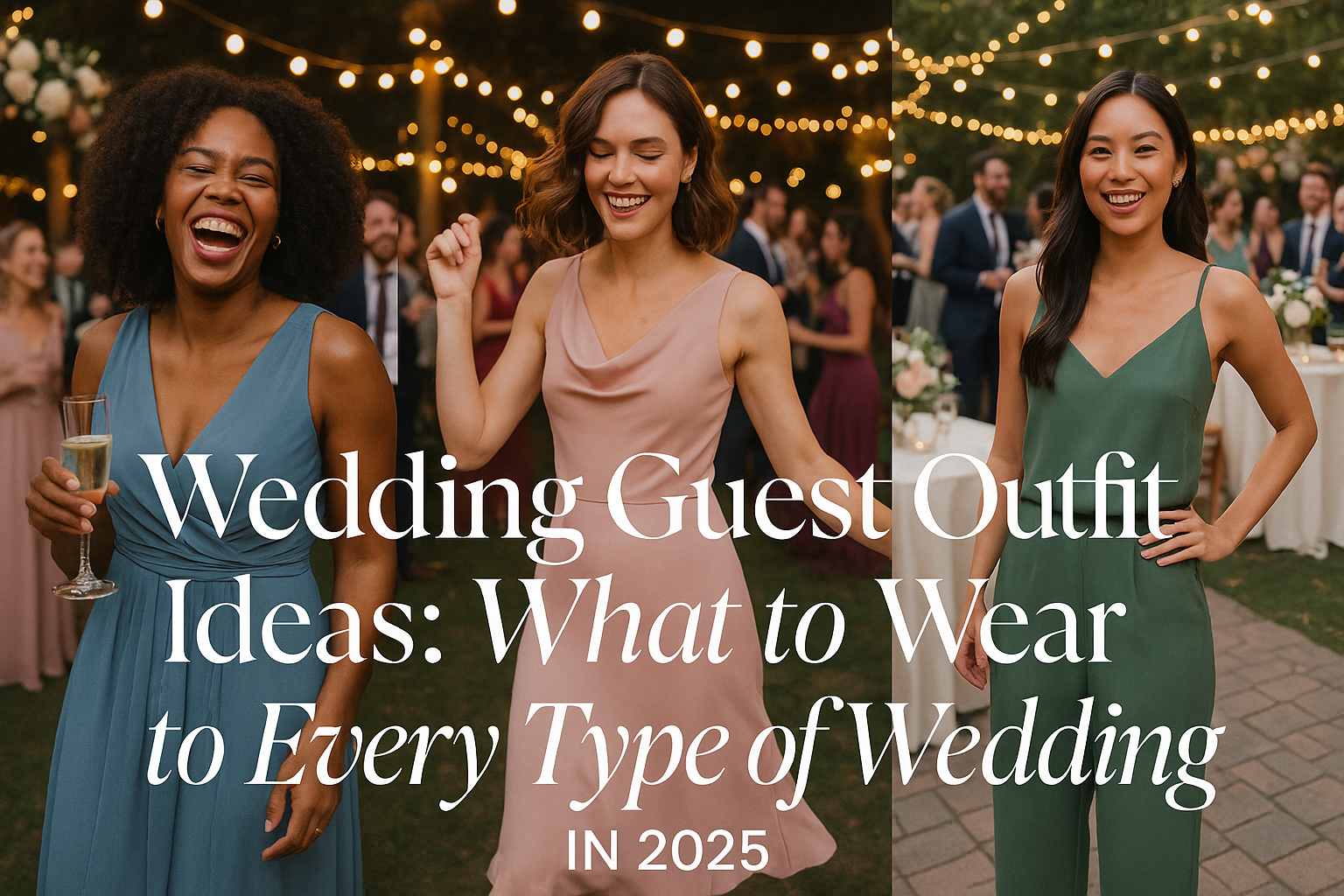 Wedding Guest Outfit Ideas: What to Wear to Every Type of Wedding in 2025