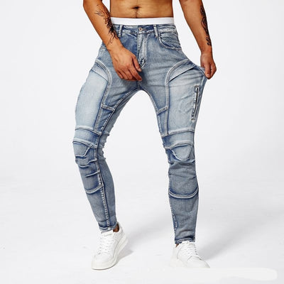 Bootcut Jeans Men - Stretch Slim Fit Denim - Fashions Envy