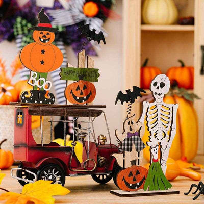 Halloween 2-Piece Element Decor Ornaments