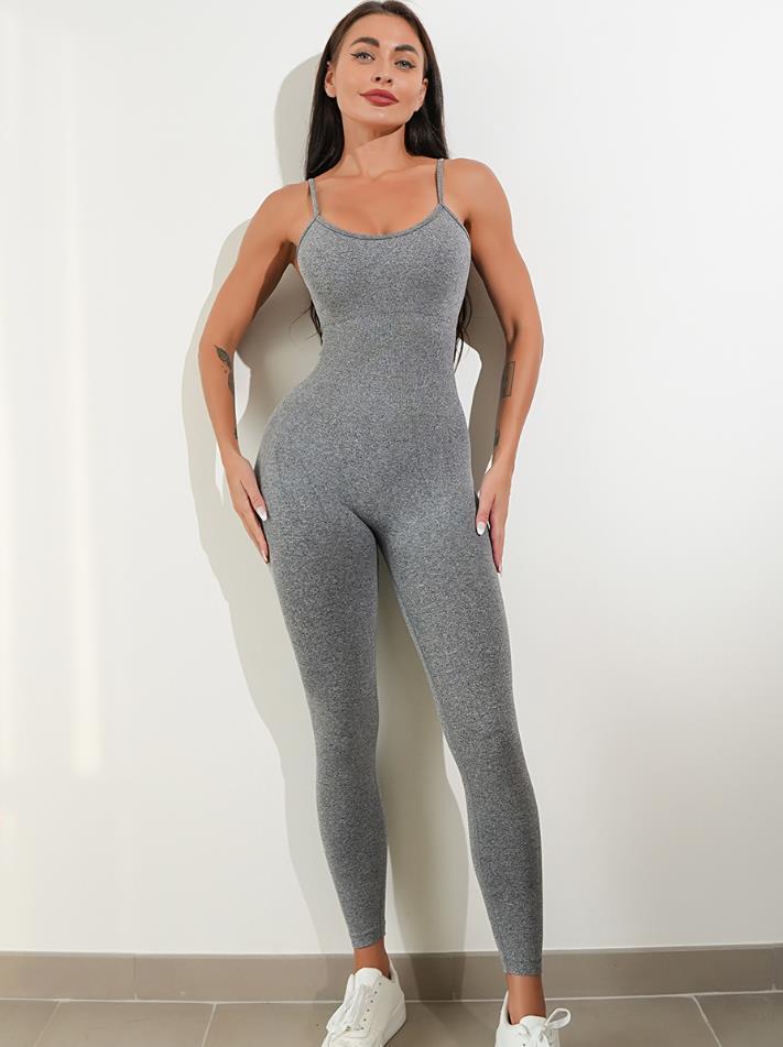 Unitard Jumpsuit - Tummy Control Spaghetti Strap Romper