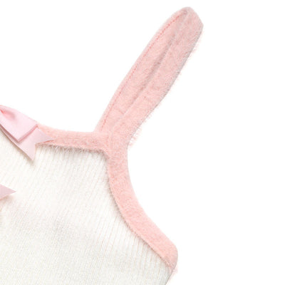Summer Sweet Bow Mini Dress - Pleated Skirt Styling