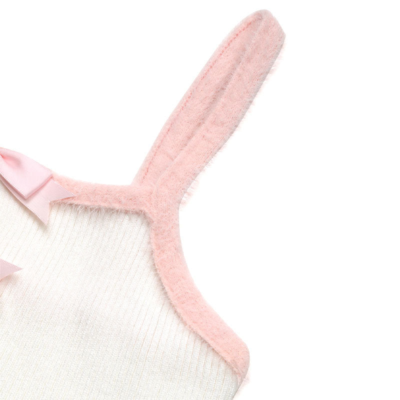 Summer Sweet Bow Mini Dress - Pleated Skirt Styling