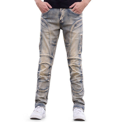 Bootcut Jeans Men - Stretch Slim Fit Denim - Fashions Envy