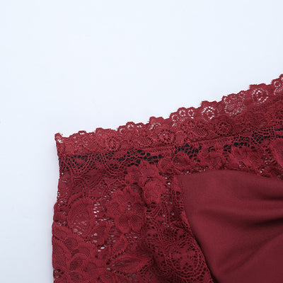 Off Shoulder Bodycon Dress - Lace Long Sleeve Wrap - Fashions Envy