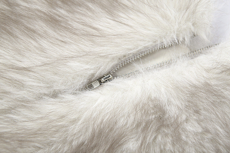 Backless Lace-Up Top and Shorts Set - Khaki Two Piece - Fashions Envy