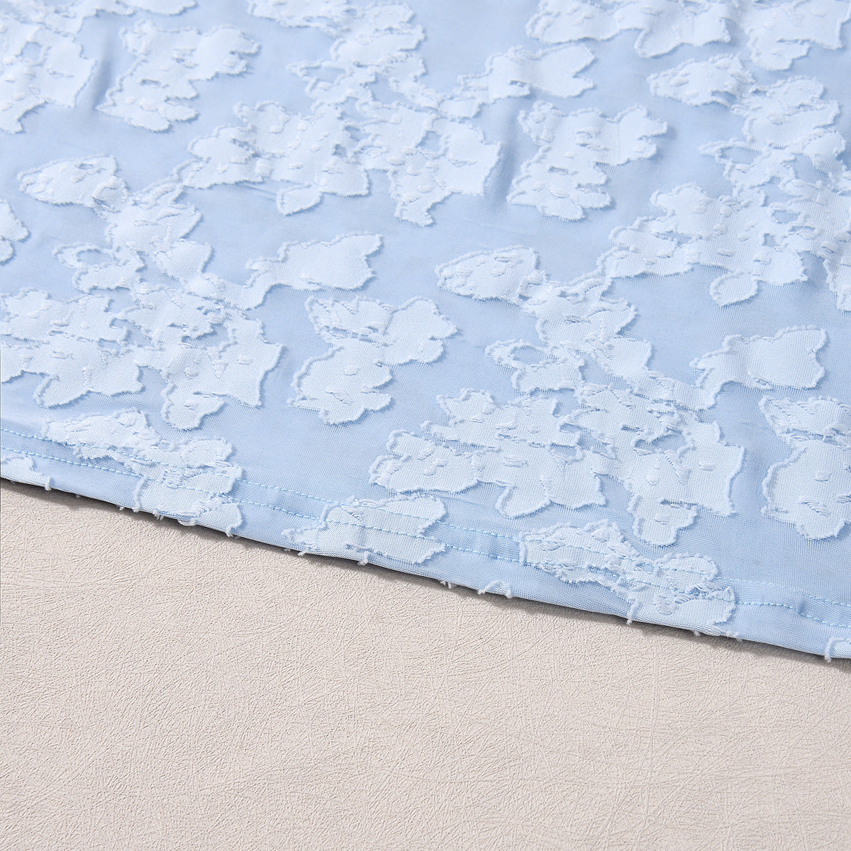 Strapless Backless Maxi Dress - Burnt Floral Blue - Fashions Envy