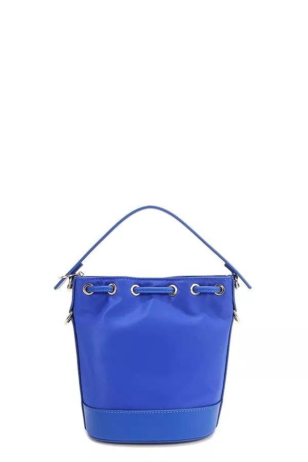 Nicole Lee USA Color Patch Bucket Bag - Designer Crossbody Bag - Fashions Envy