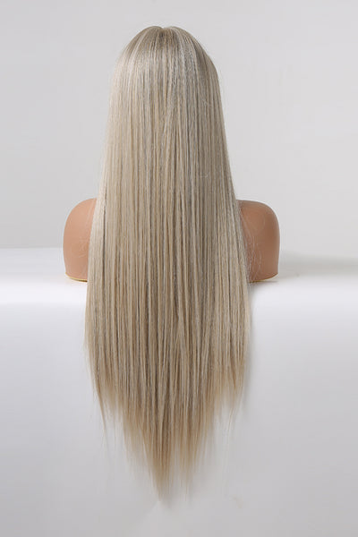 13*2" Lace Front Wigs Synthetic Long Straight 27" 150% Density - Fashions Envy