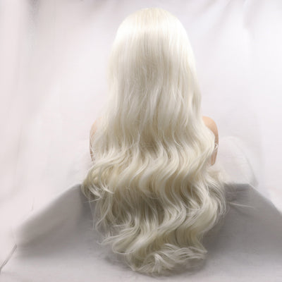 13*3" Lace Front Wigs Synthetic Long Wavy 24" 130% Density - Fashions Envy